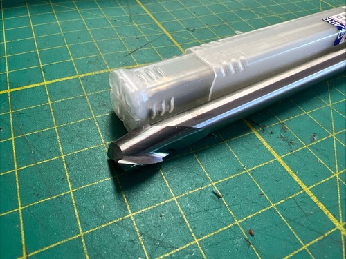 (2) GARR 1/2 ZOLL 8,50 OAL HARTMETALL 2FL SCHAFTFRÄSER - Bild 2 von 3