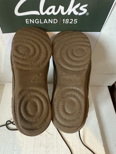 Clarks Winter gefütterte Leder Stiefel Größe UK 6 EU 39,5 - Bild 10 von 11