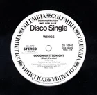 Beatles (Paul) "Goodnight Tonight" 1979 Columbia 12" White Label Promo Single