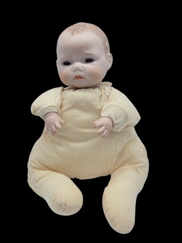 Lot Of 7 Vintage Handmade Bisque Baby Dolls Porcelain Hands And Heads - Picture 15 of 22