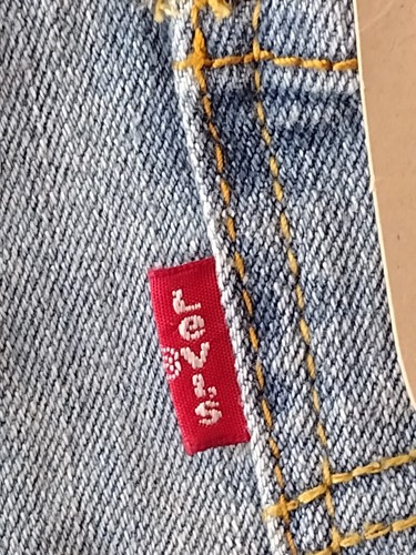 Levi's Jeans Girls 14R Girlfriend Stars Slim Through Thigh Adjustable WaistBand - Picture 11 of 12