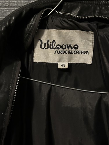 Vintage Wilson’s Leather Jacket Wilson’s Suede And Leather Mens Size 46 Apprx XL - Picture 3 of 17