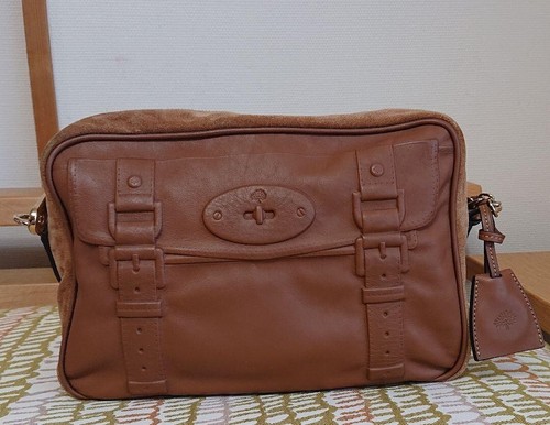 Mulberry leather shoulder bag brown shipped from Japan womens Japanese JP!!!!!!! - 第 1/9 張圖片
