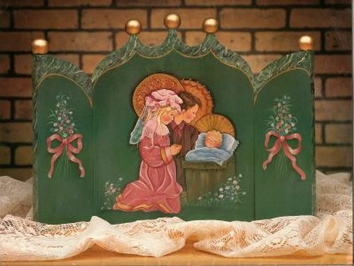 Tole Decorative Painting Christmas Memories DeLane Lange Santa Angels Book - Picture 2 of 8