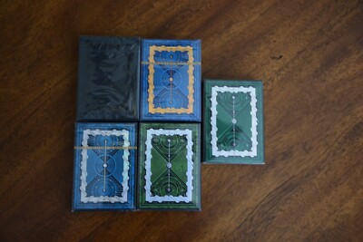 Monolith Playing Card - 5 deck set (RARE/MINT/SEALED) Thirdway Industries - TWI