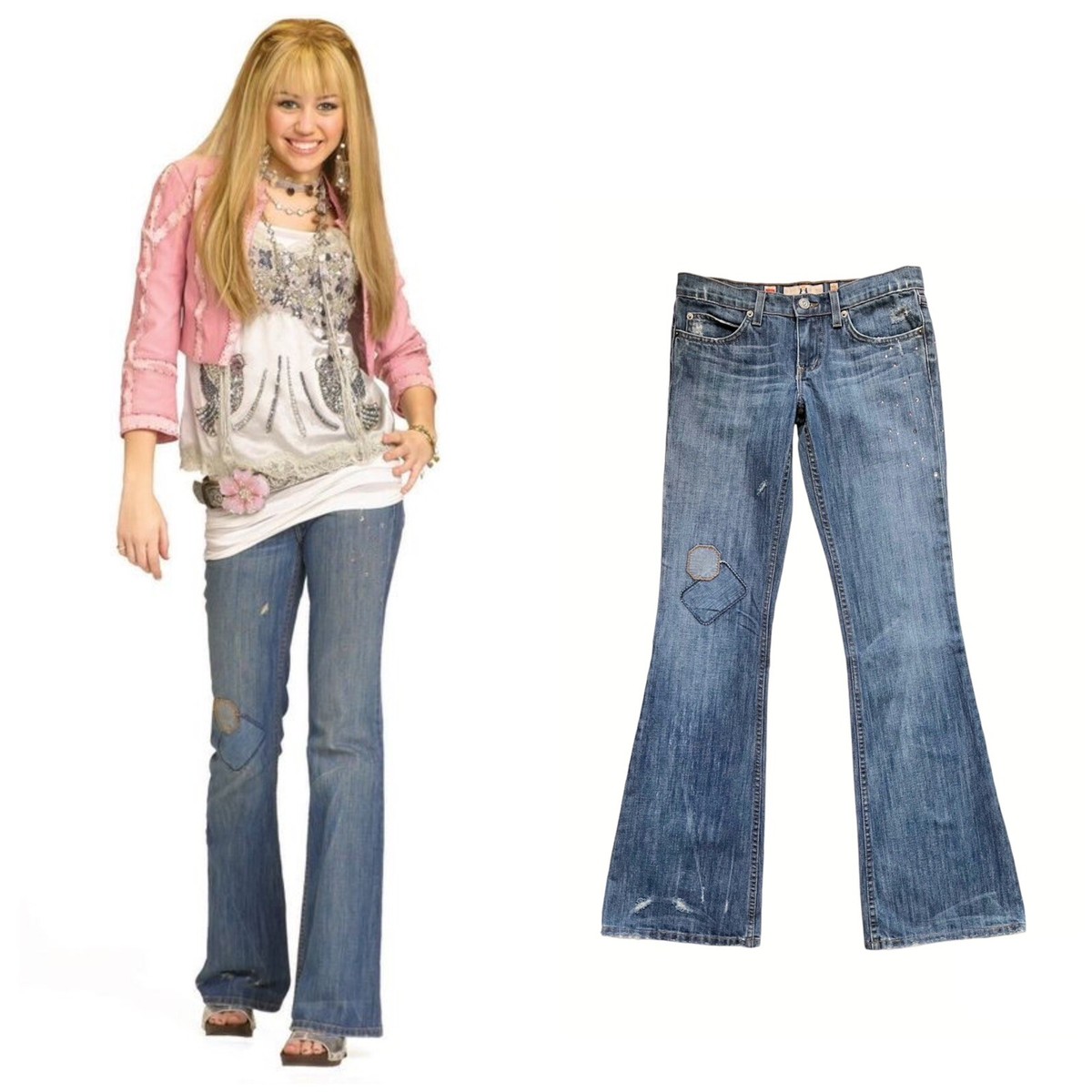 【GLOWNY】24FALL★ THE HANNAH JEANS (XS,S,M,L) MUSINSA | GLOWNY THE HANNAH JEANS (MID BLUE)