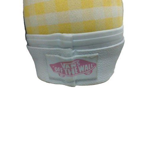 Vans SK8-Hi Tapered Gingham Block True White Men Size 5.5 Women Size 7 - Picture 5 of 14