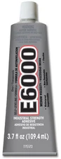 E-6000 CRAFT ADHESIVE, HIGH Viscosity, 3.7 oz 1 tube (gl605)