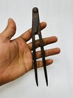 Antique Iron Hand Engraved Stone Drawing Compass Tool Old Iron Instrument Tool