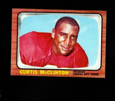 8542* 1966 Topps # 72 Curtis McClinton NM