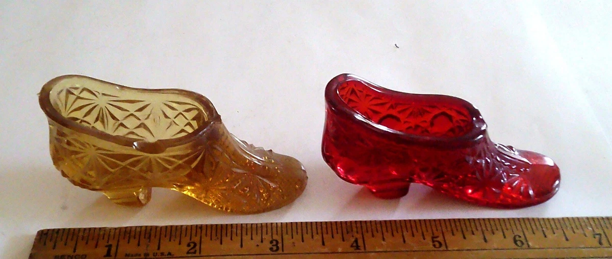 Miniature glass slipper sale