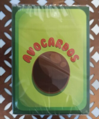 Avocardo Seed OPC Organic Playing Cards New & Sealed USPCC Cardistry Deck