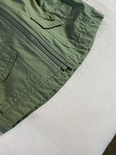 NWT Old Navy 12-18 Months Green Lined Raincoat Water Resistant UV Protection - Picture 10 of 11