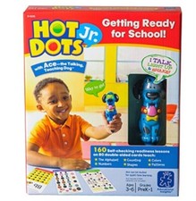 Educational Insights Hot Dots Jr. Getting Ready for School Interactive with Pen 