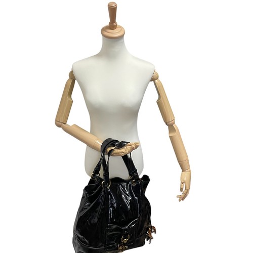 Chloe Kerala Handtasche Beuteltasche Tasche schwarz Lackleder 01-08-51-5261 Y2K echt - Bild 22 von 22