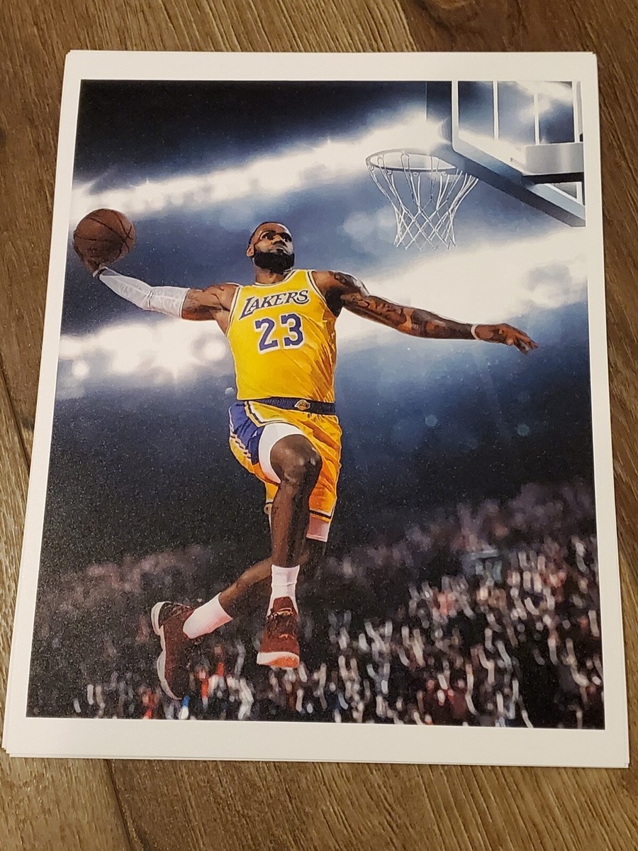 LEBRON JAMES Art Print Photo Rare 8