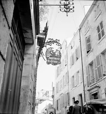 NIORT c. 1937 - Imprimerie Deux Sèvres sign - negative 6x6 - NAQ 232
