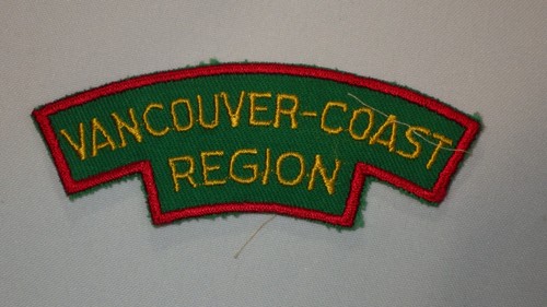 SCOUT OF CANADA - CANADIAN SCOUTS VANCOUVER-COAST REGION Patch - Picture 1 of 2