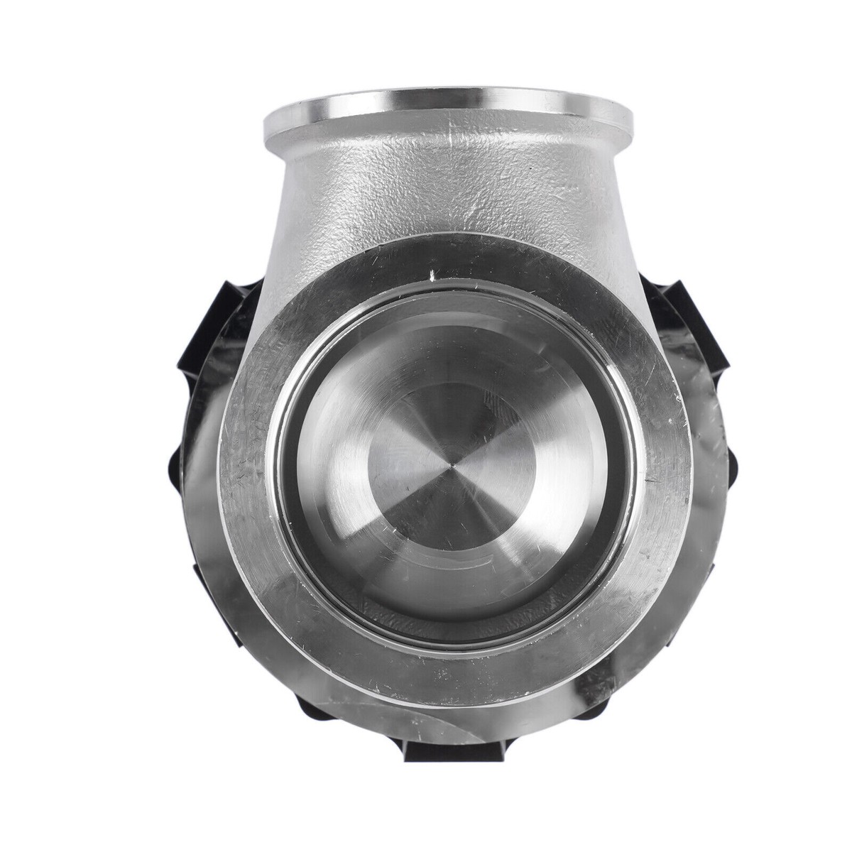 44mm External Wastegate For Turbo - TIAL V-Band Flange, MV-R Style, 14 PSI Spring (Anodized Black)