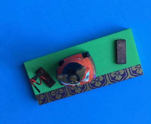 Japanese "Boy's Day" Tango-No-Sekku Miniature Warrior Doll Figurine - Picture 10 of 14