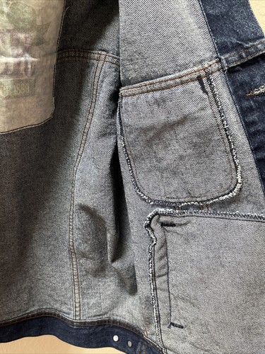 Vintage 90er Lee Easy Rider Denim blau Jeansjacke Truckerjacke Größe Medium - Bild 6 von 23