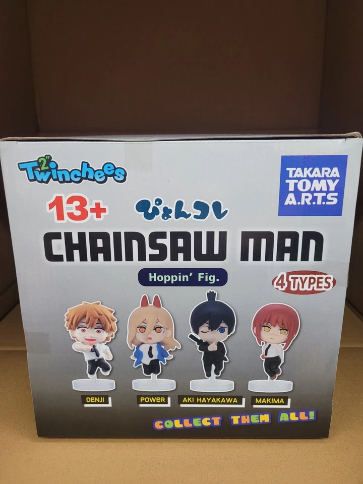 4 PIECES LOT TAKARA TOMY A.R.T.S CHAINSAW MAN MYSTERY FIGURES BLIND BAG - Image 3 of 4