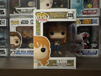 Funko Pop! Vinyl: One Piece - Nami #328 (White Earrings) First Release