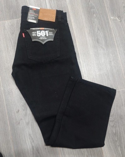 Levis 501 Mens Straight Fit Jeans Denim Original Fit bottoms New with Tags - Picture 16 of 18