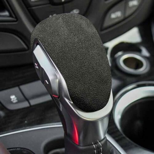 Suede Leather Car Gear Shift Knob Cover Trim For Buick Encore GX Verano Envision - Foto 3 di 7