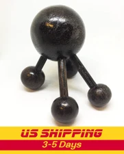 Spider 4 Legs Shape Massager Palm Wood Face Foot Hand Back Shoulder Thailand