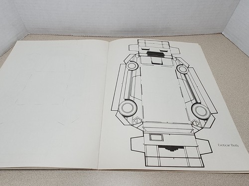 Vintage EZ COLOR AND FOLD CARS By Marc Arceneaux 1983 - Imagen 9 de 13