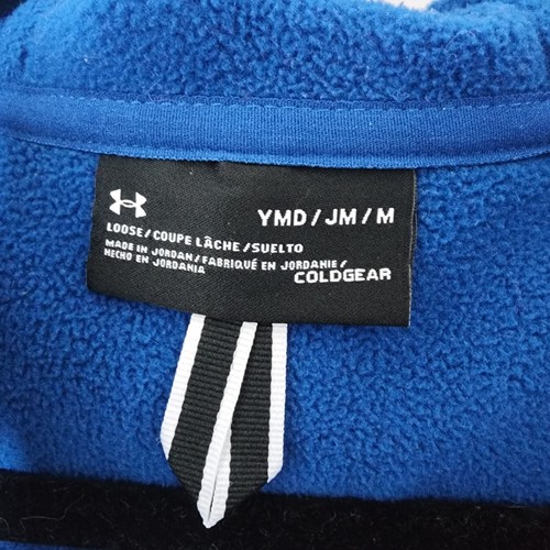 Under Armour Boys Youth Medium UA ColdGear Jacket UJFDM14F Blue - Picture 4 of 5