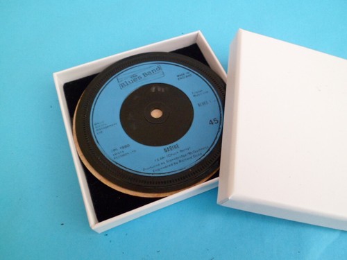 DRINKS COASTERS - Upcycled Vinyl Records Original Singles Vinyl Records - List B - Picture 328 of 536