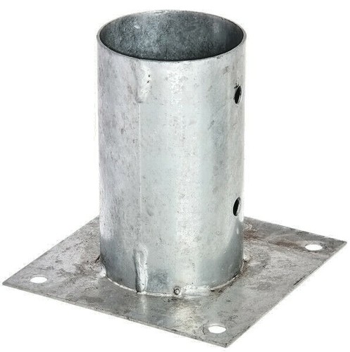 Soporte para postes redondos de madera galvanizado para cercas Ø 8/10/12/14 cm - Zdjęcie 2 z 8