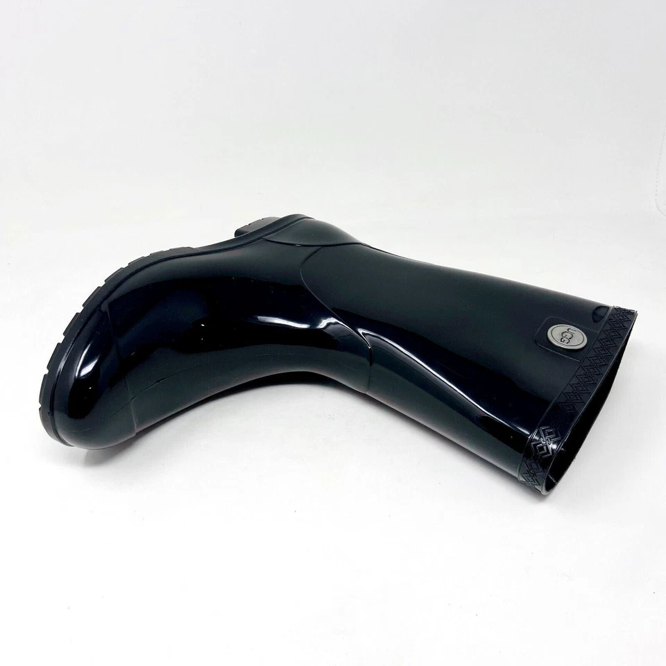 Botas de lluvia UGG Sienna negras para mujer impermeables de goma al aire libre de invierno 1014452 Foto 4 de 4