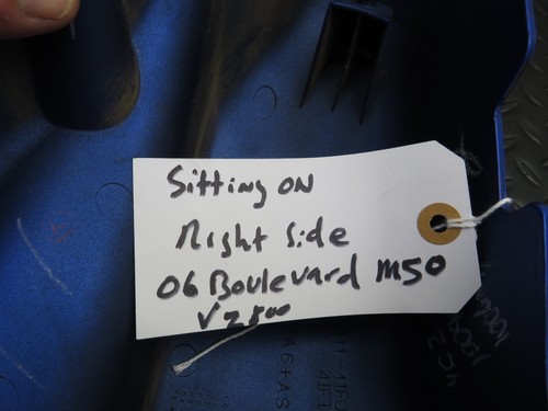 05-08 CUBIERTA MARCO LATERAL DERECHO SUZUKI BOULEVARD M50 VZ 800 OEM FÁBRICA - Imagen 12 de 12