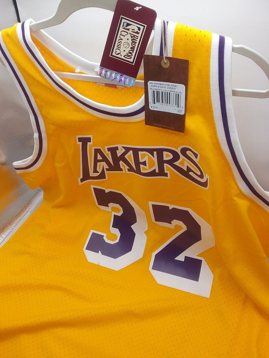 Swingman Jersey Los Angeles Lakers Home 1984-85 Magic Johnson