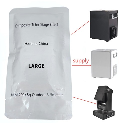 10bag*200g Cold Spark Machine Ti Powder,Outdoor3-5M,for Wedding,Stage,Party(2Kg) - Picture 2 of 39