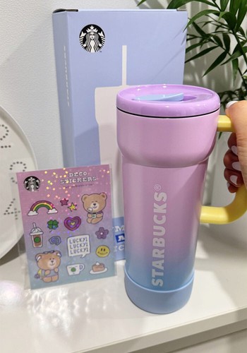 Starbucks SS Campus Barely Dante Handle Cold Cup 710ml + Sticker - Bild 5 von 10