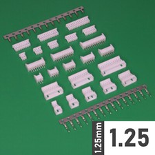 1.25 1.25mm Plug Socket Crimps 2-12p Connector B2W/W2W Molex PicoBlade Style 