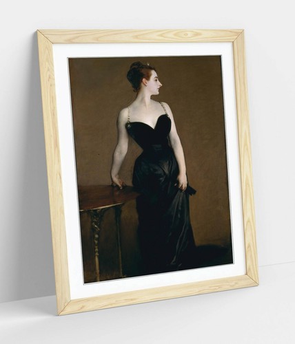 JOHN SINGER SARGENT, PORTRAIT OF MADAME X -FRAMED ART PICTURE PAPER PRINT - Picture 3 of 10
