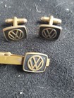 Tie Clip Volkswagen Vintage Set Cuff Links