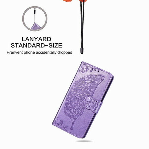 Etui Portefeuille Téléphone Cuir Papillon pour Samsung S22 S21 Ultra A22 A82 A32 A73 5G - Photo 12 sur 54
