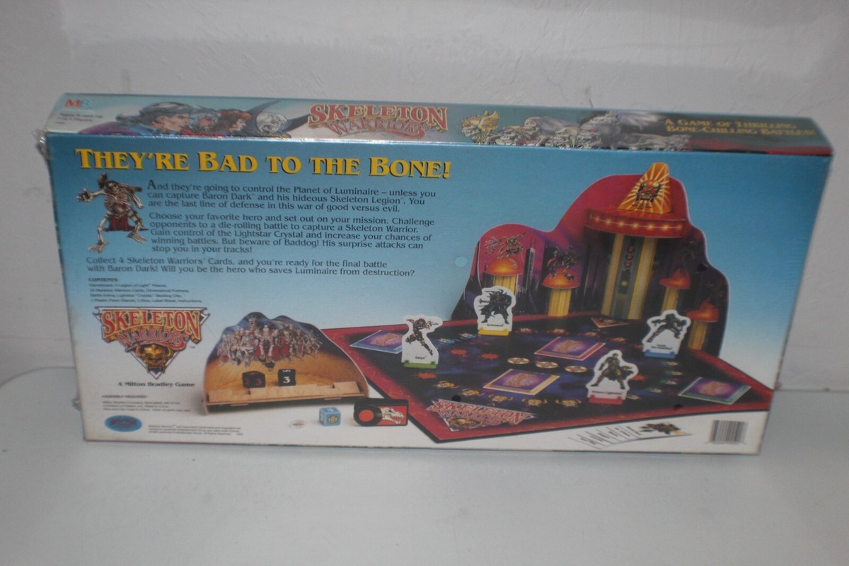 Skeleton Warriors Vintage Board Game by Milton Bradley 1994 Sealed