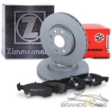 ZIMMERMANN BREMSSCHEIBEN Ø257 +BREMSBELÄGE VORNE FÜR OPEL CORSA E