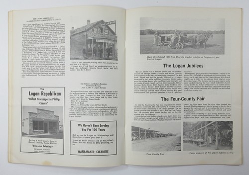 Logan Phillips County Kansas History Pioneer Families Illustrated 1871-1971 - Imagen 9 de 14