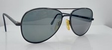 Vintage Hudson Black Pilot Metal Sunglasses FRAMES ONLY