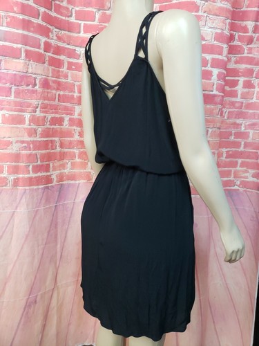 BCBGeneration Womens Dress Size Large Black Sheath Knee Length Sleeveless NEW #C - Picture 2 of 11