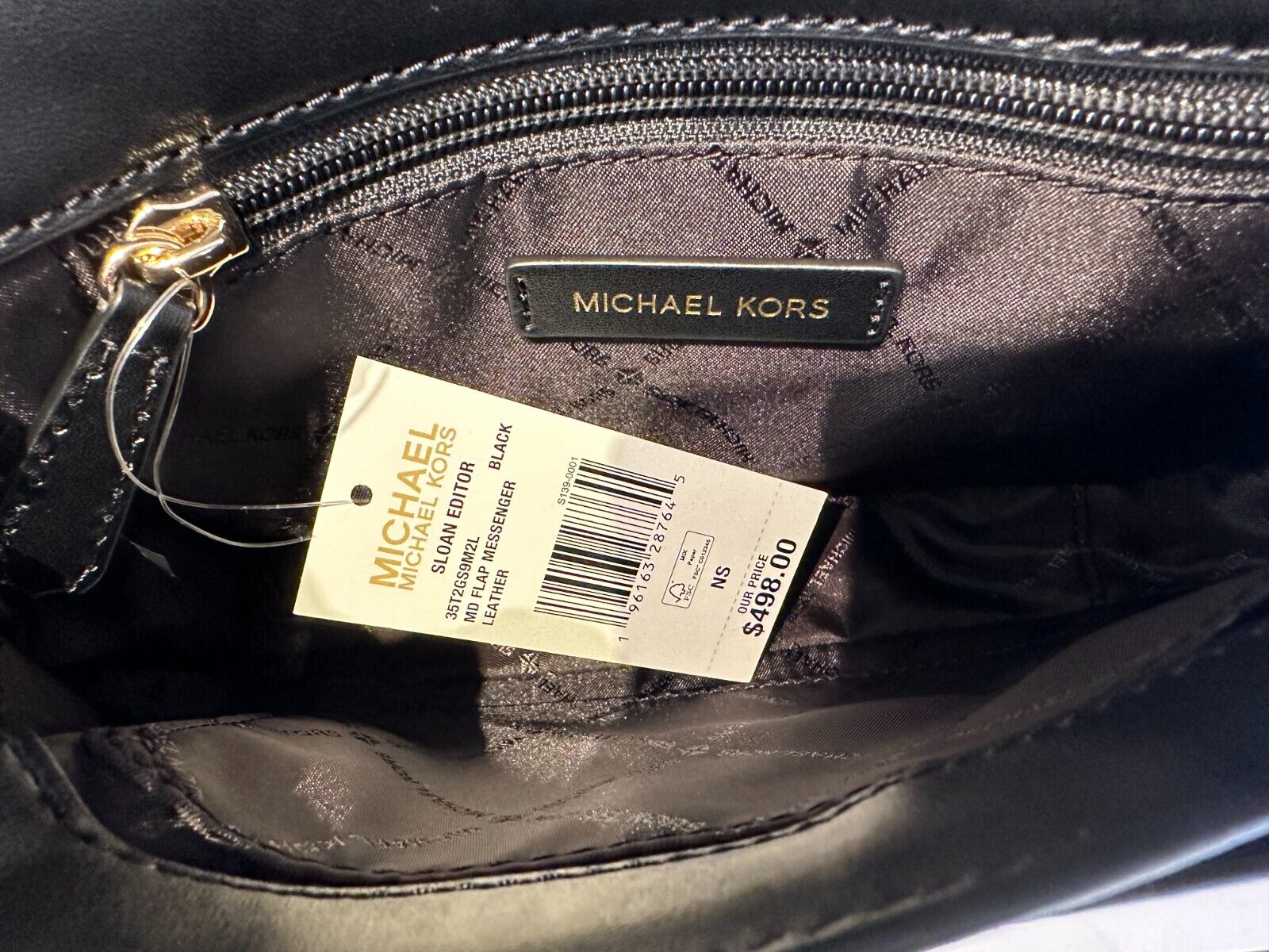 MICHAEL KORS SLOAN EDITIOR MEDIUM FLAP SHOULDER CROSSBODY MESSENGER BAG - Picture 21 of 159