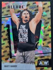 2022 AEW Matt Hardy AEW Logo /299 Upper Deck Trading Card ALLURE Mint 81140